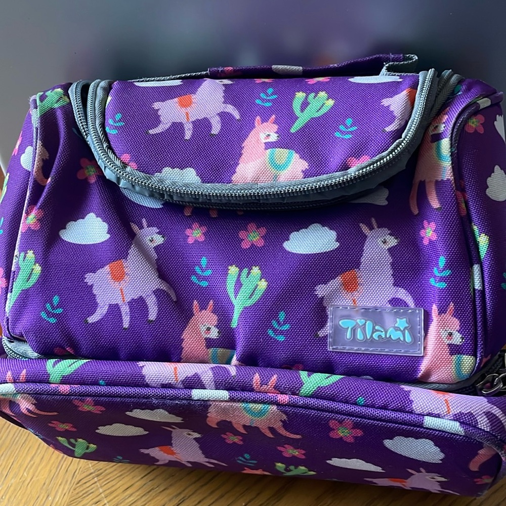 Lunch Bag by Tilami Purple Alpaca